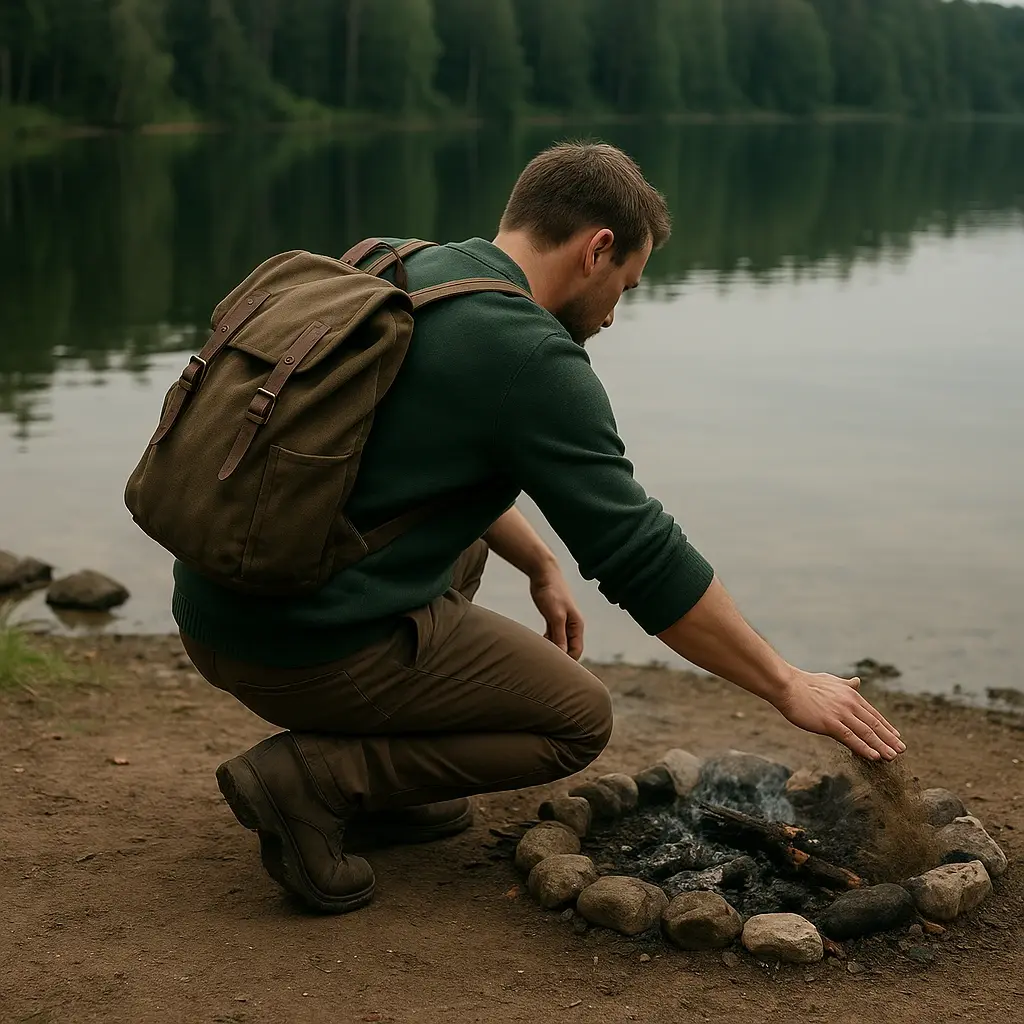 Bålpladser, sluk altid ilden