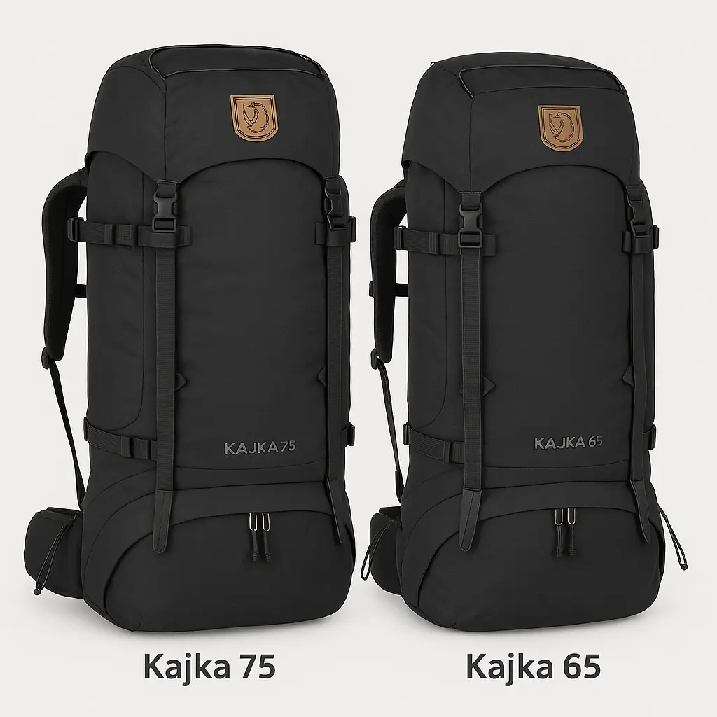 Fjällräven Kajka 65 / Kajka 75 Bedste premiumvalgs rygsæk