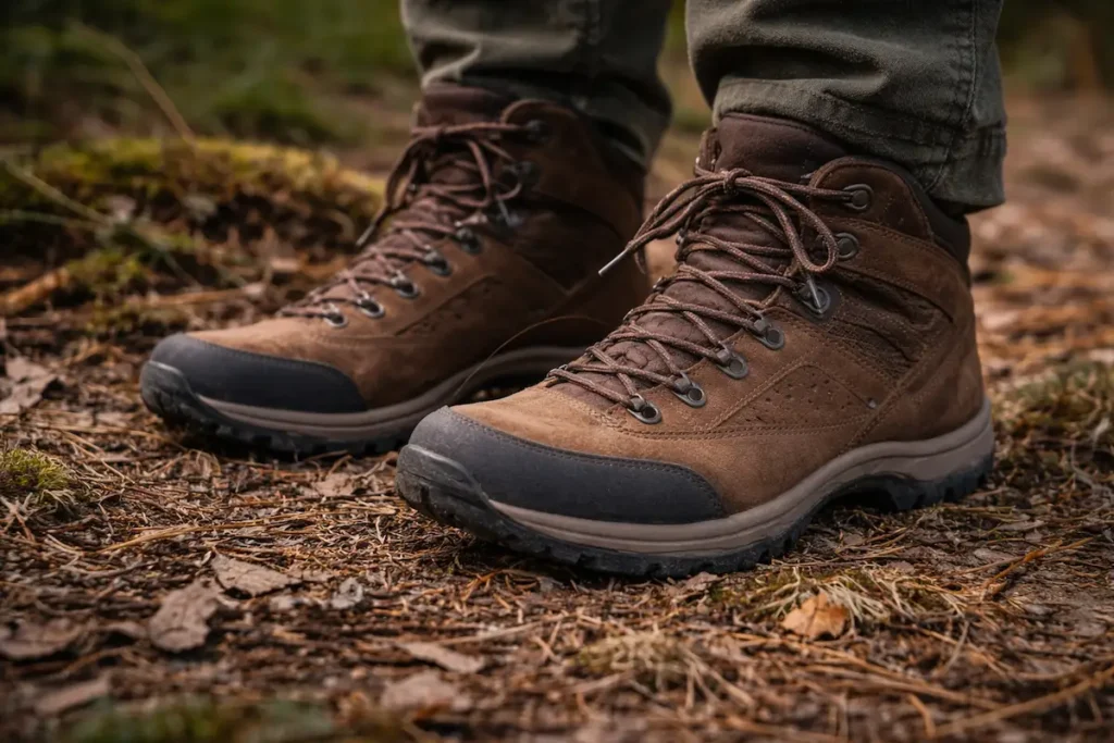 Størrelse vandrestøvler