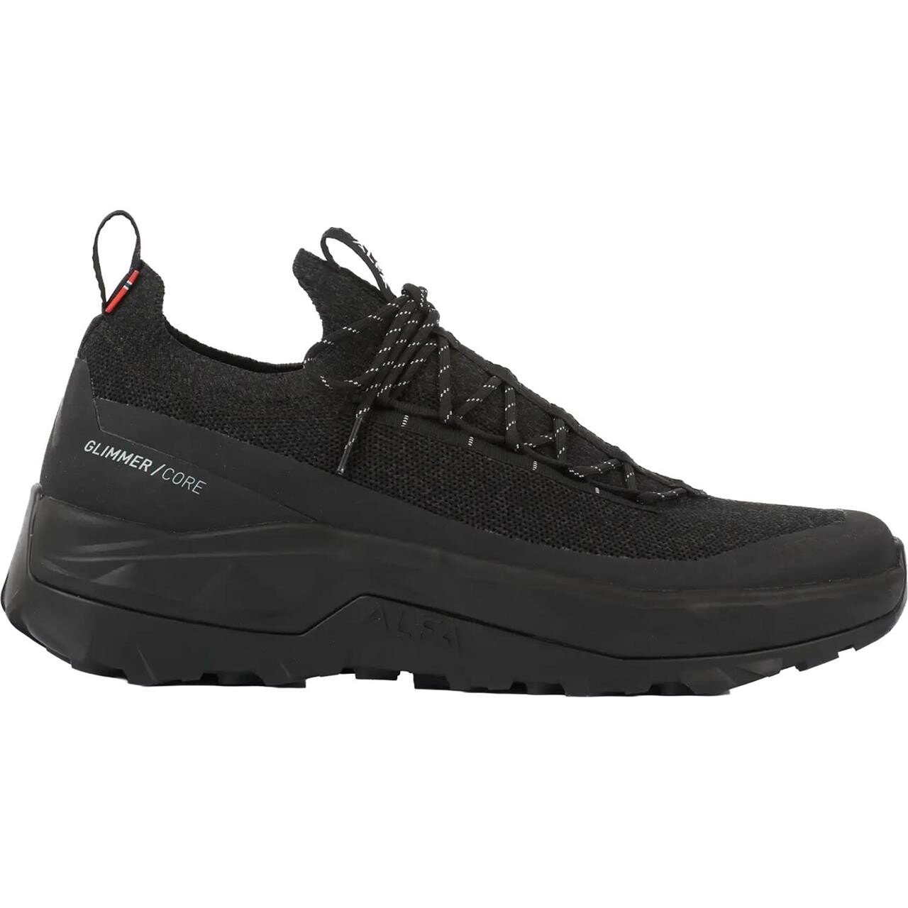 Alfa Womens Glimmer Core (Sort (BLACK) 37)
