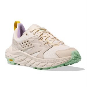 Hoka Womens Anacapa Breeze Low, Alabaster / Mint Flourite