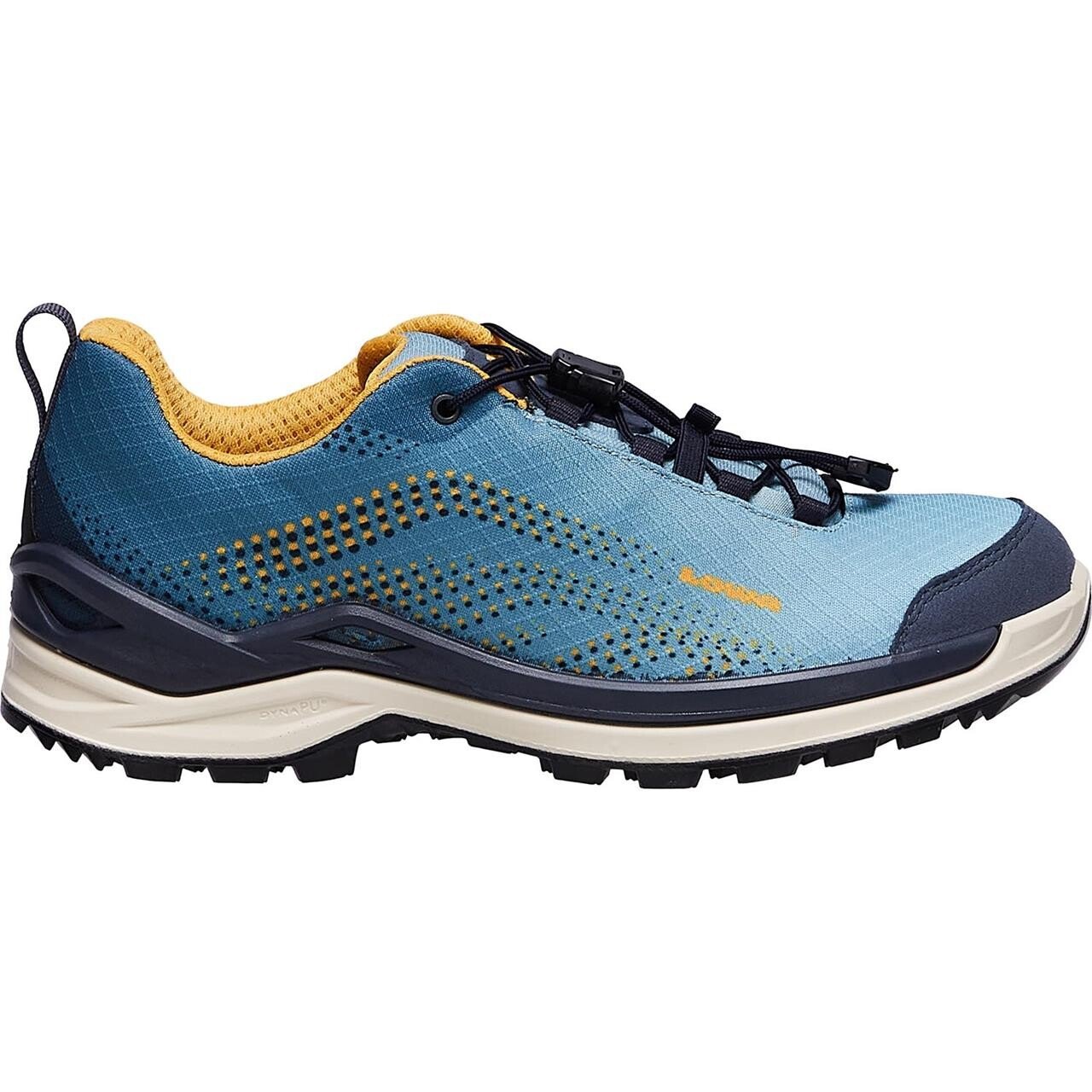 Lowa Womens Zirrox II GTX Lo SL (Blå (BLUE/YELLOW) 39,5)