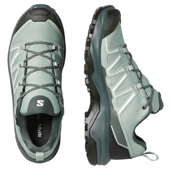 Salomon Exeo 2 GTX Womens, Green Milieu / Urban Chic